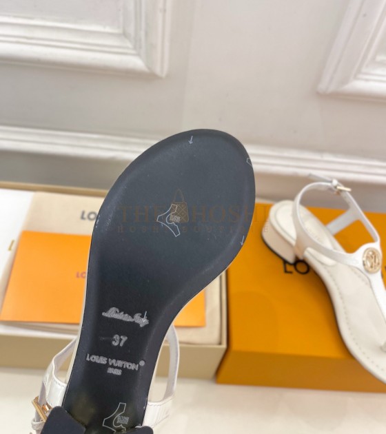 L0vis Vvtt0n LV Vibe Flat Sandals White Master Quality