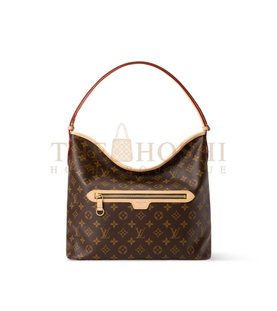 L0vis Vuuitton LV  Shoulder Bag Brown Monogram Canvas M27335（34.5*13*26cm） Master Quality