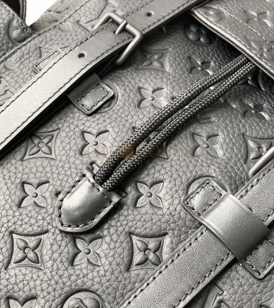 L0vis Vvtt0n LV Men Christopher PM Backpack Taurillon Cowhide Leather Master Quality