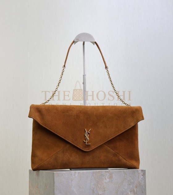 Sa1nt Lau*nt Y51 Envelope Chain Wallet Bag Lambskin 35×22×3cm