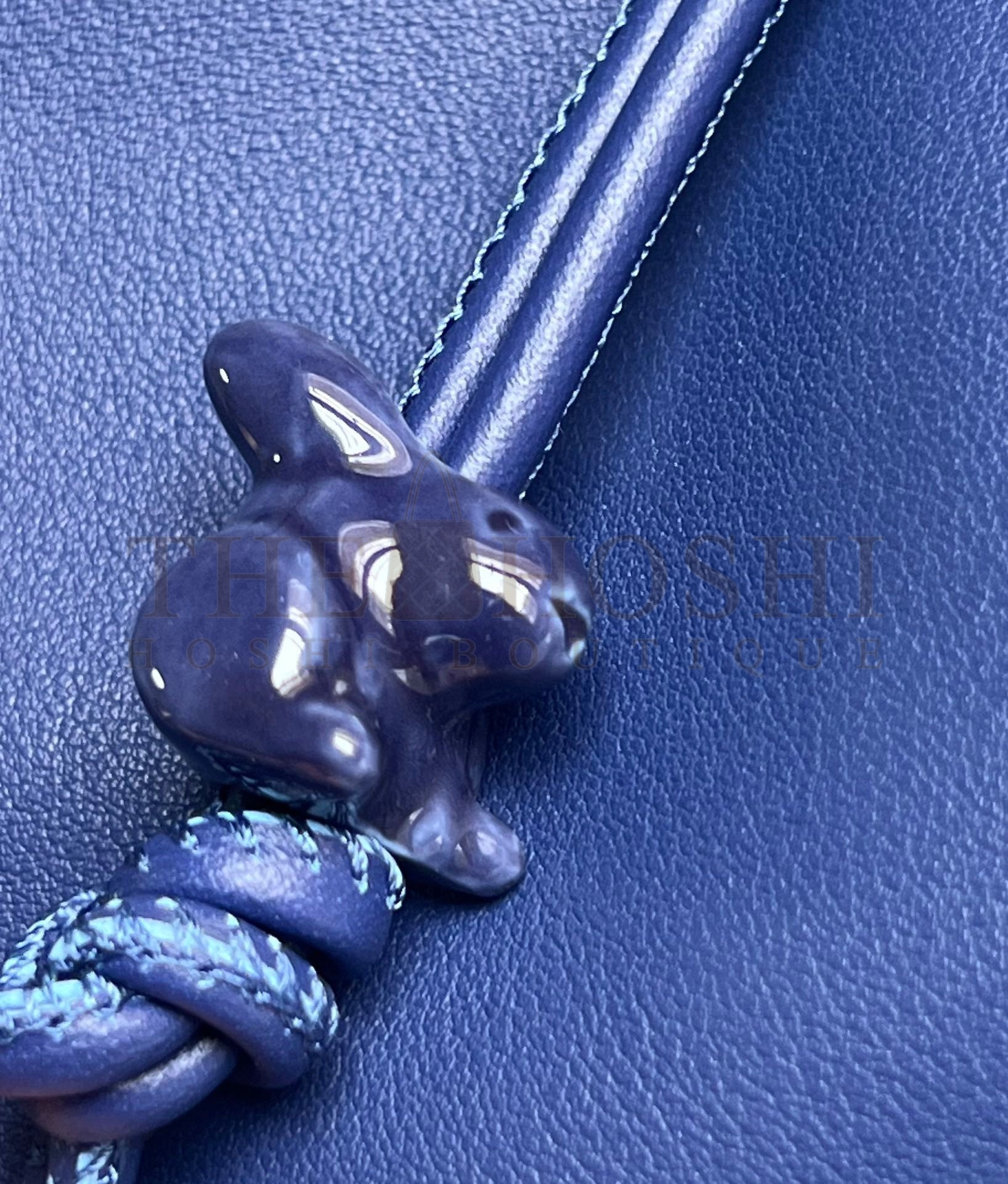 L0ew* Flamenco Clutch Bag In Dark Purple Leather Master Quality