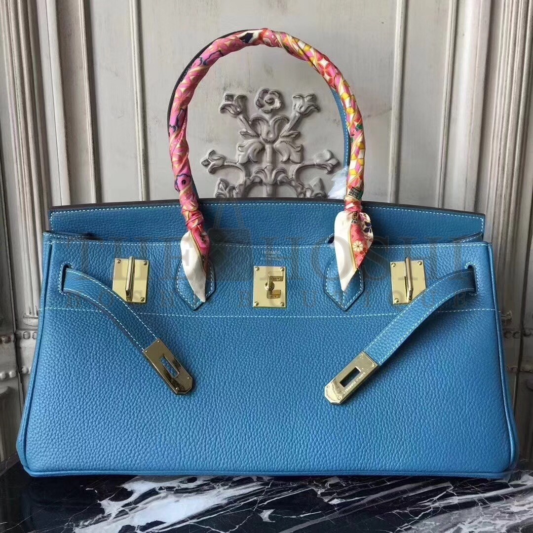 H**me5 Blue JPG Birkin 42cm Shoulder Bag Master Quality