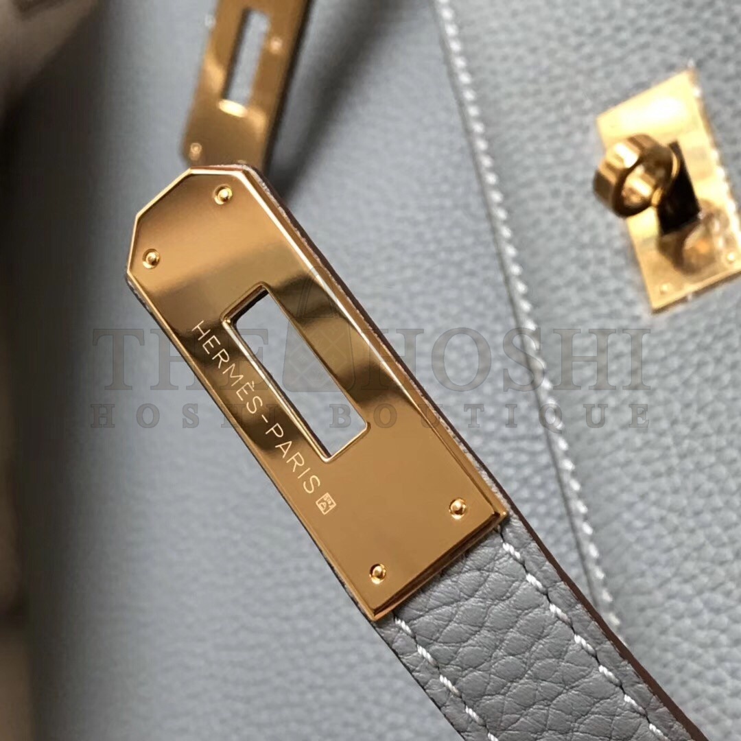 H**me5 Blue Lin Clemence Kelly 28cm Bag Master Quality