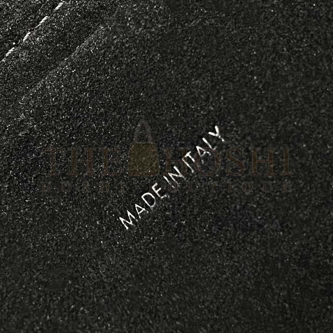 Ce1i*e Belt Mini Bag In Black Grained Calfskin Master Quality