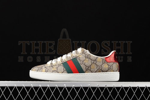 Gvc*1 Ace Embroidered Low-Top Sneakers Khaki/Green/Red Master Quality