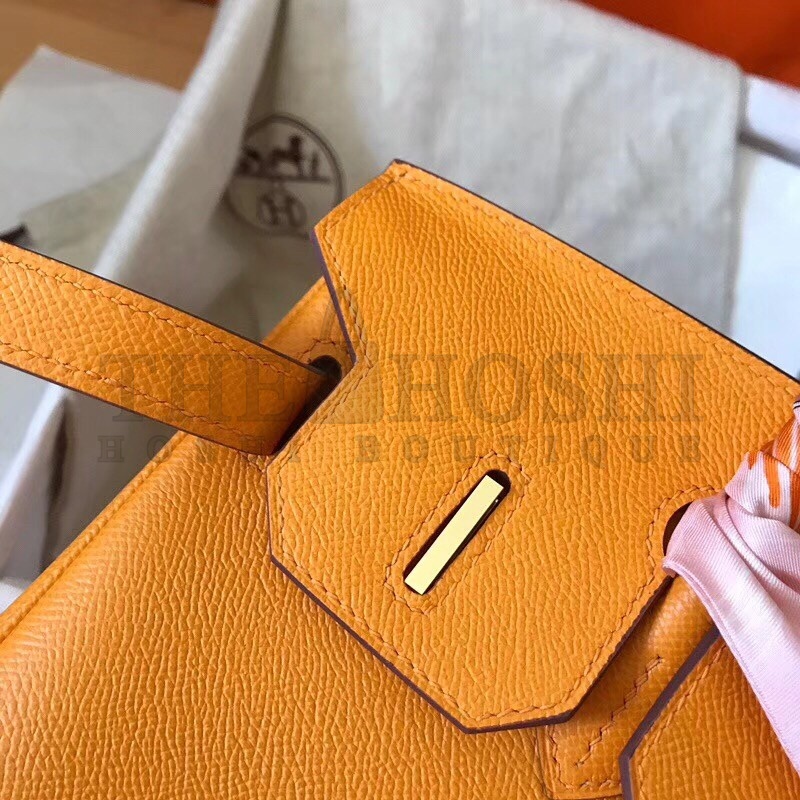 H**me5 Yellow Birkin 30cm Epsom Handmade Bag Master Quality