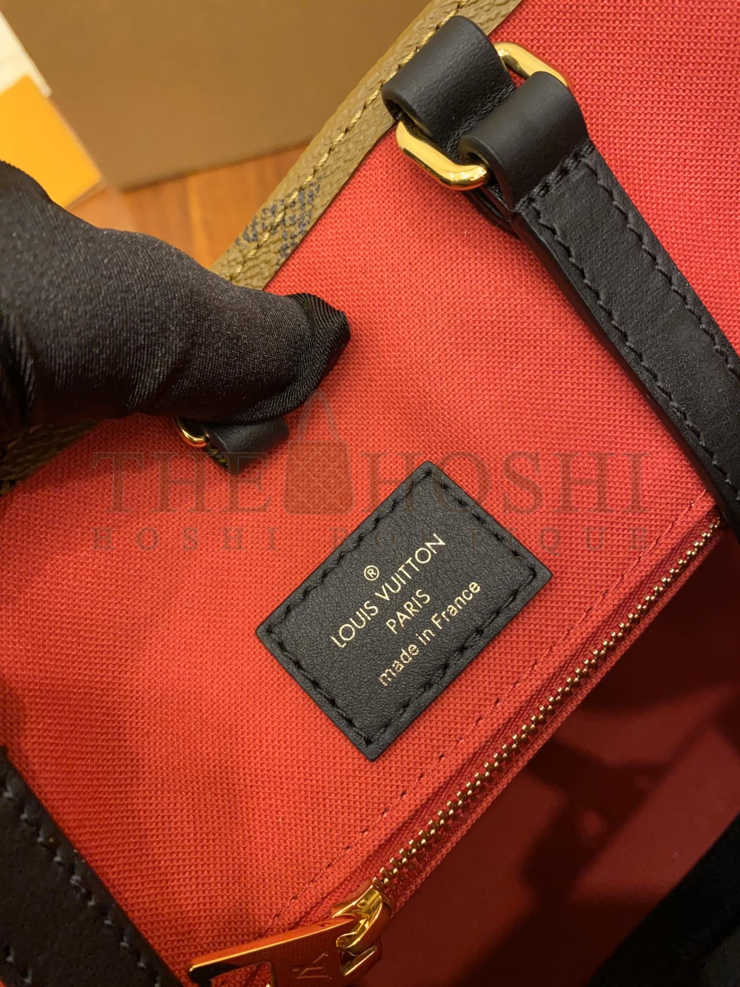 L0vis Vvtt0n Onthego Women LV Tote Bag in Monogram Giant Canvas-Brown Master Quality