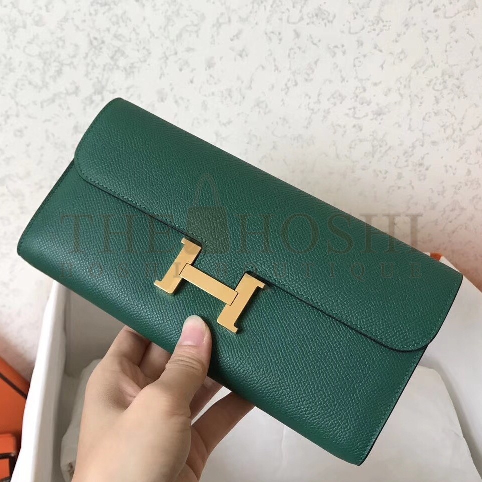 H**me5 Malachite Epsom Constance Long Wallet Master Quality