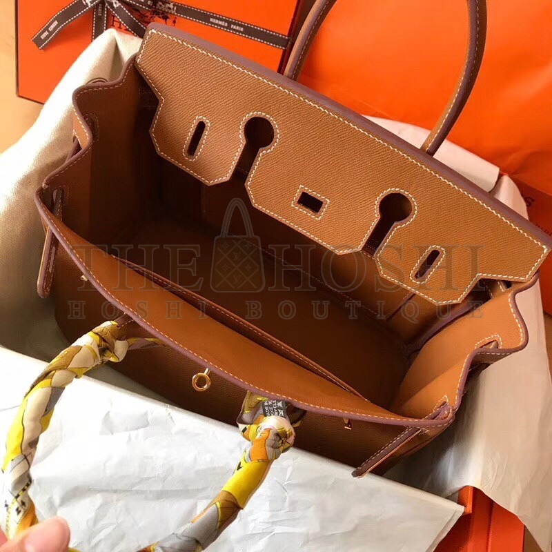 H**me5 Gold Birkin 30cm Epsom Handmade Bag Master Quality