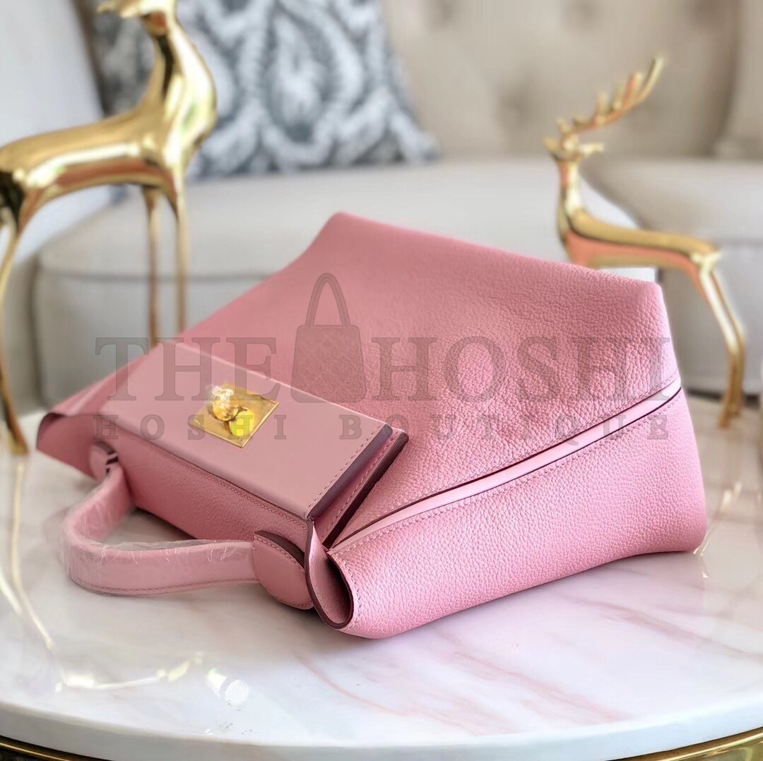 H**me5 24/24 29 Bag In Pink Clemence Calfskin Master Quality