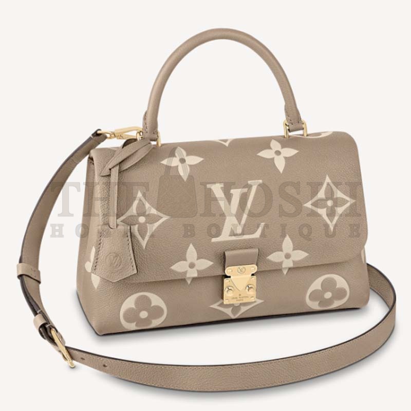 L0vis Vvtt0n LV Women Madeleine MM Handbag Embossed Monogram Empreinte Cowhide Master Quality