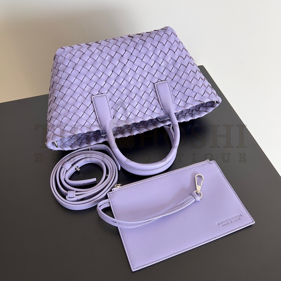B0tt*ga Ven*ta Cabat Mini Bag In Wisteria Intrecciato Lambskin Master Quality