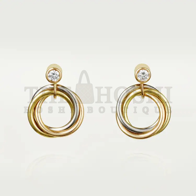 Ca*t1er TRINITY EARRINGS Master Quality