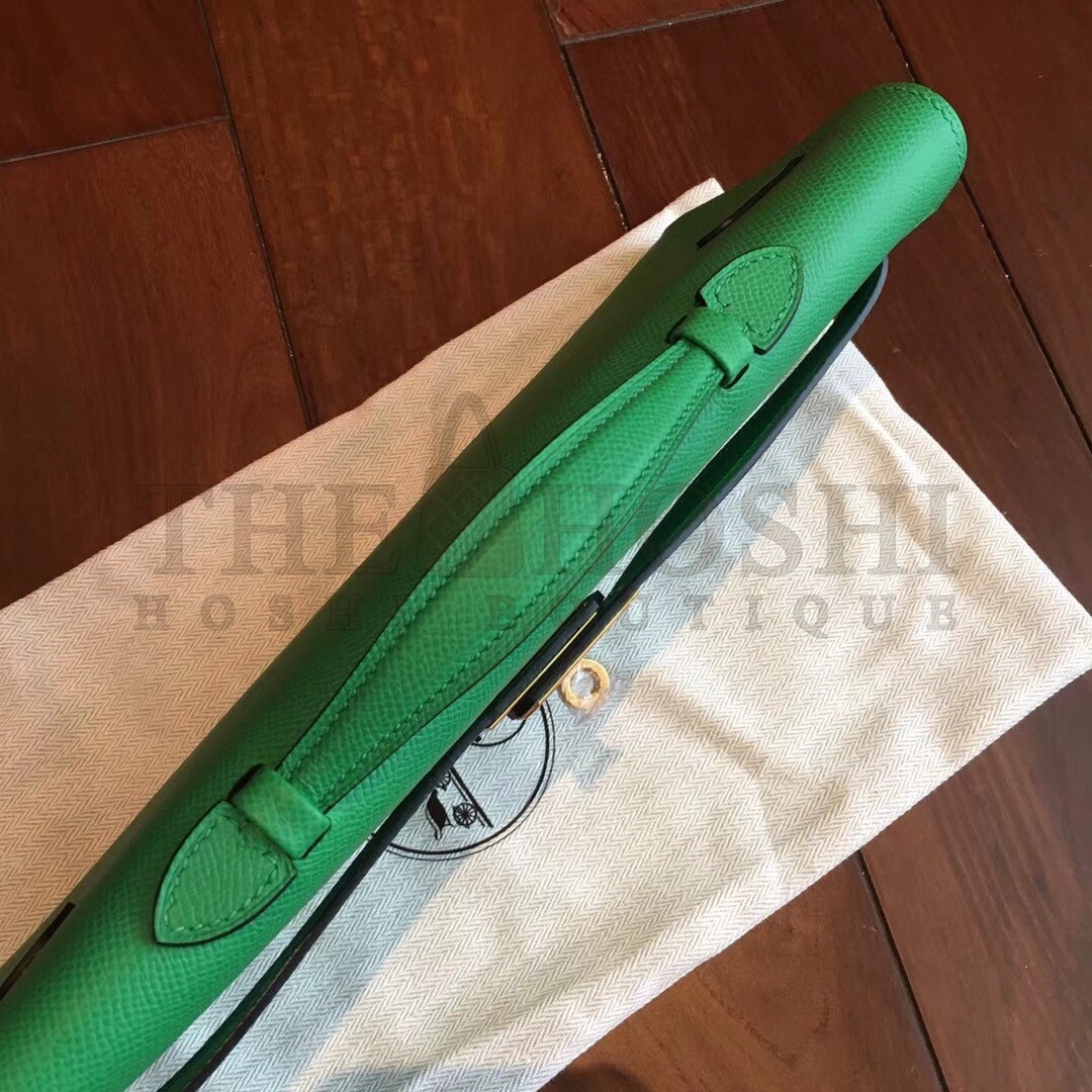 H**me5 Bambou Epsom Kelly Cut Handmade Bag Master Quality