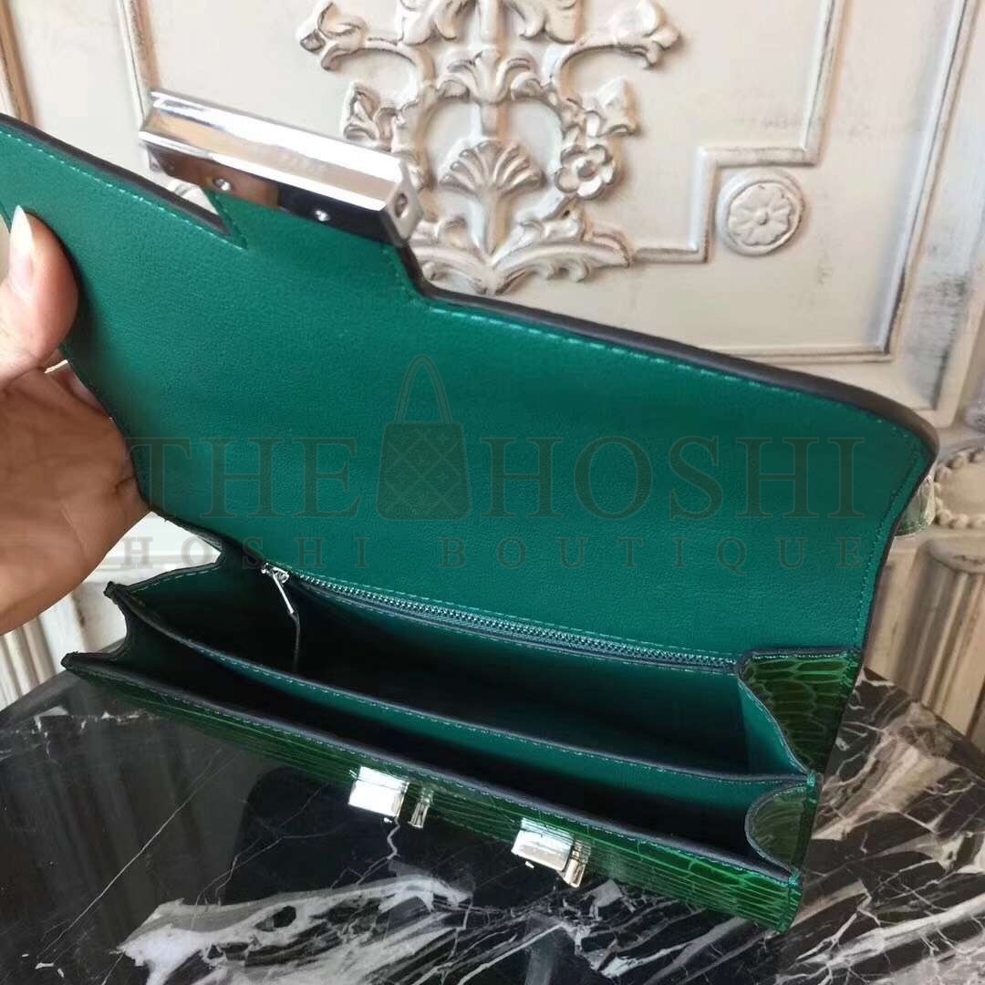 H**me5 Bamboo Constance MM 24cm Crocodile Bag Master Quality