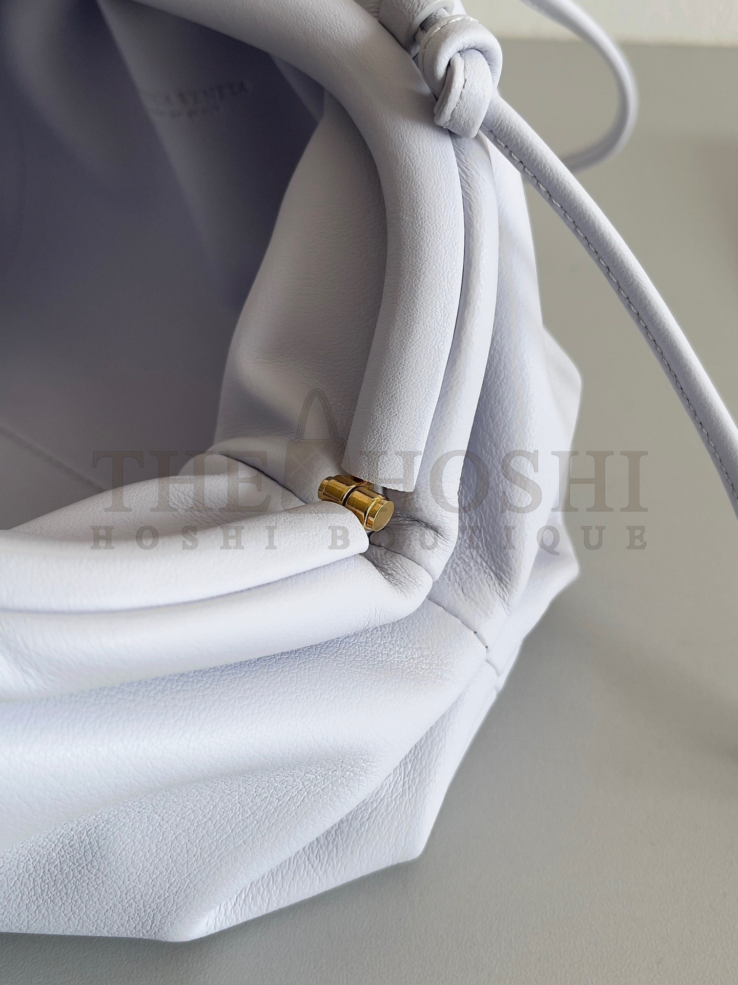 B0tt*ga Ven*ta Mini Pouch Bag In Mirth Washed Calfskin Master Quality