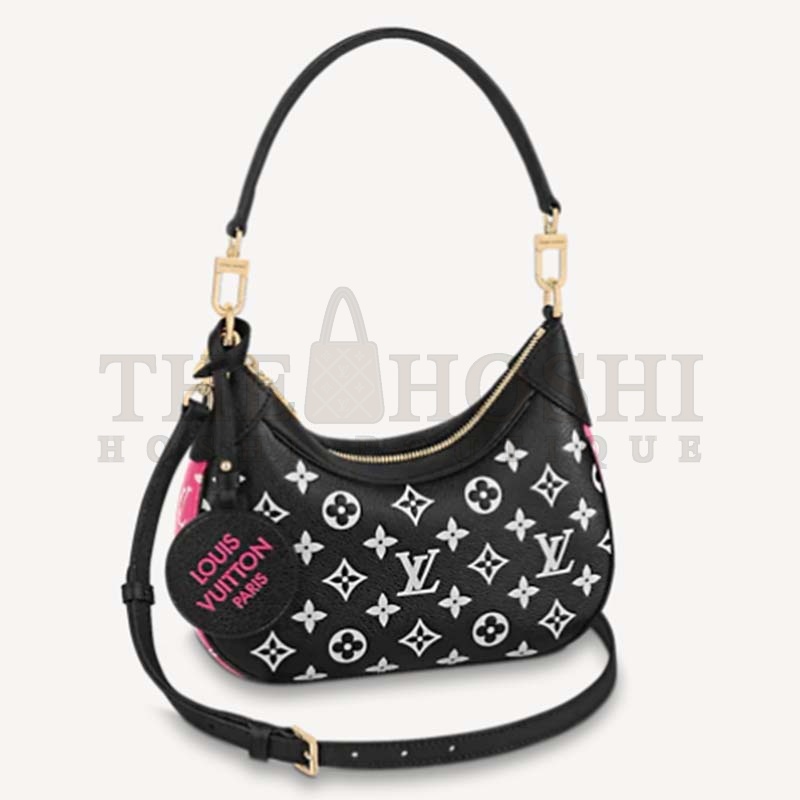 L0vis Vvtt0n LV Women Bagatelle Black Handbag Printed Embossed Grained Cowhide Leather Master Quality