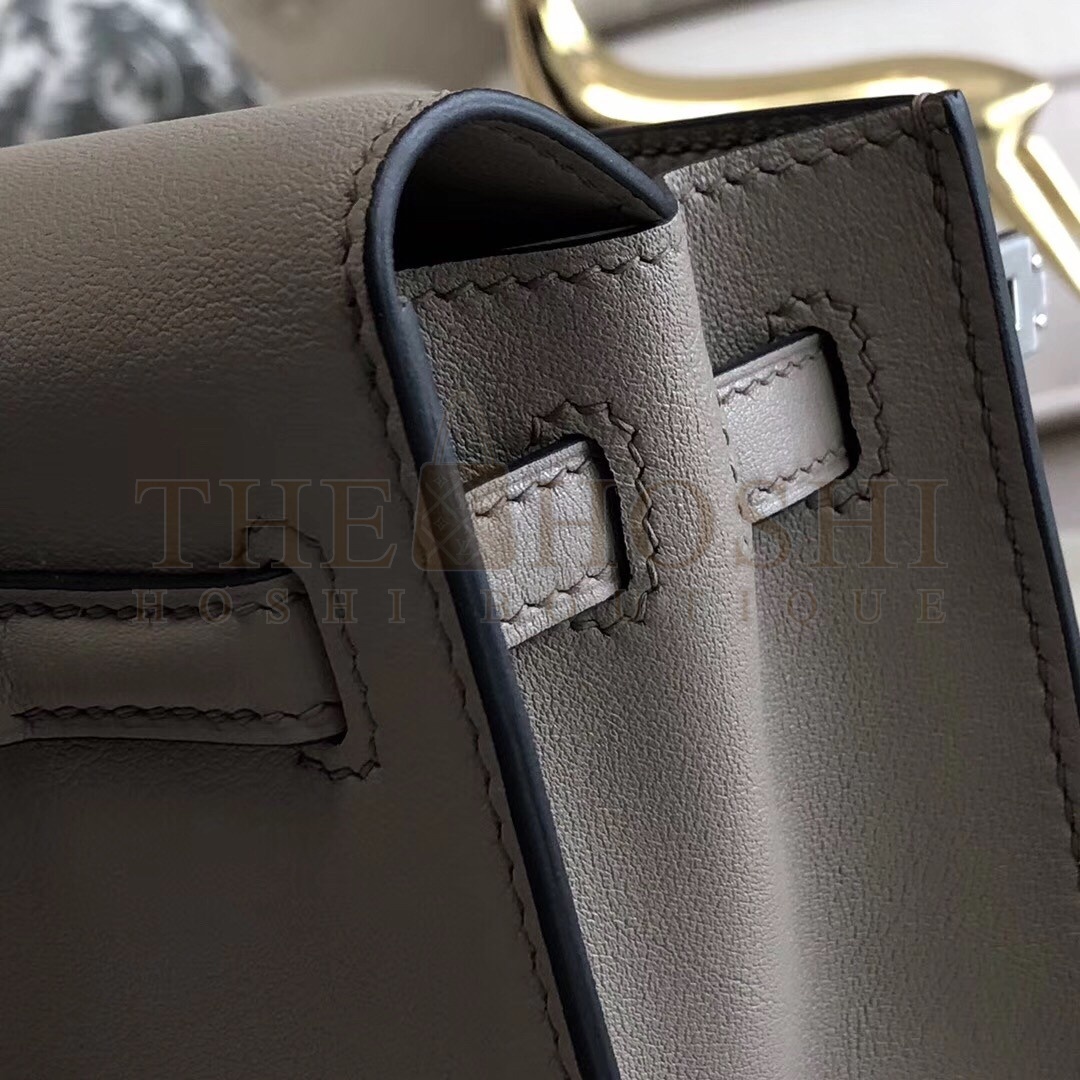 H**me5 Grey Swift Kelly Danse Bag Master Quality