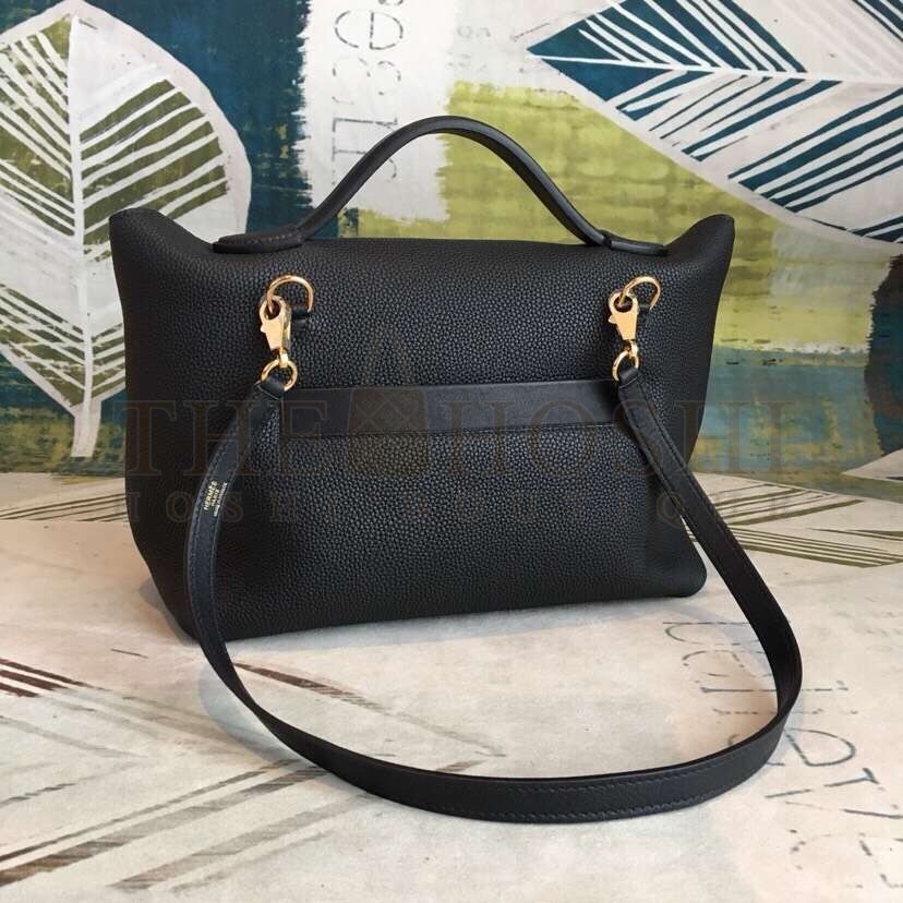 H**me5 24/24 29 Bag In Black Clemence Calfskin Master Quality
