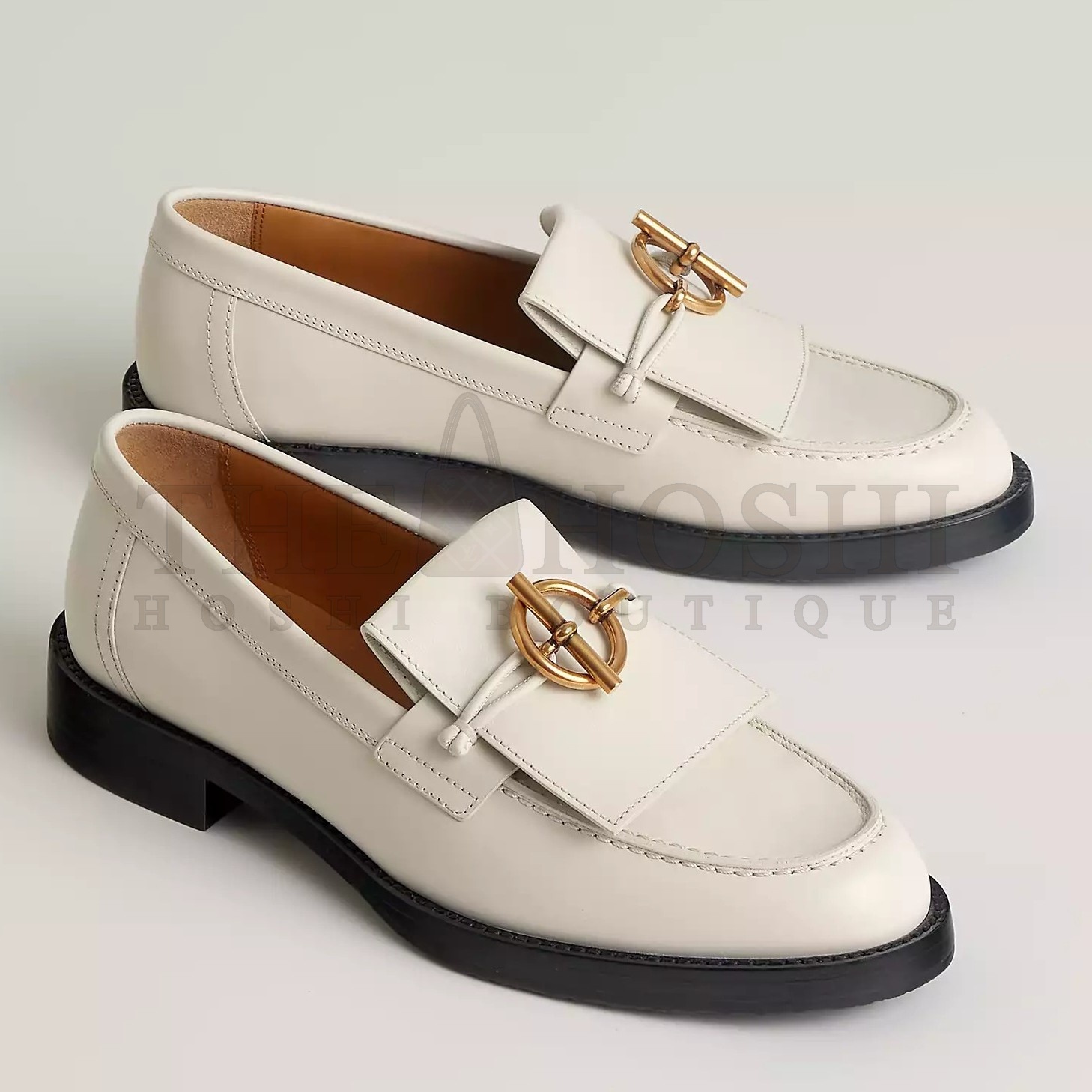 H**me5 Women's Impact Loafers in White Leather Master Quality