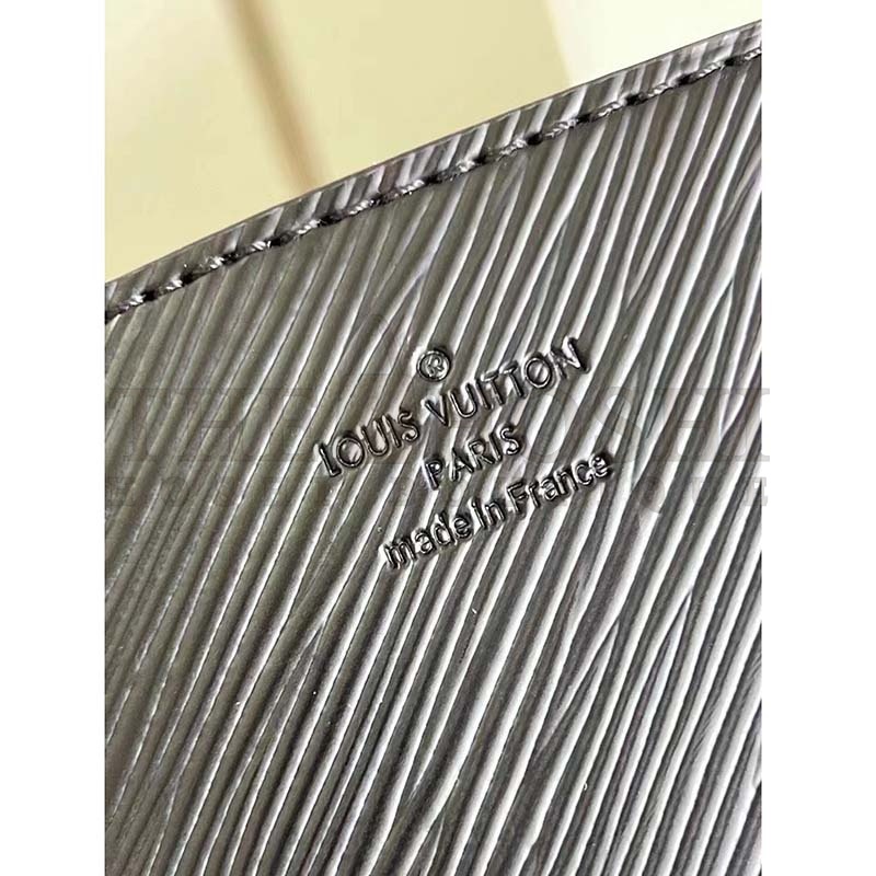 L0vis Vvtt0n LV Women Marelle Tote MM Gold Black Epi Grained Cowhide Master Quality