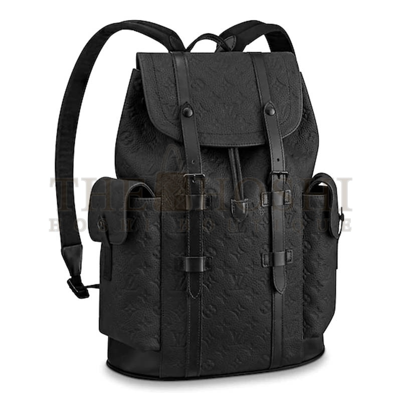 L0vis Vvtt0n LV Men Christopher PM Backpack Taurillon Cowhide Leather Master Quality