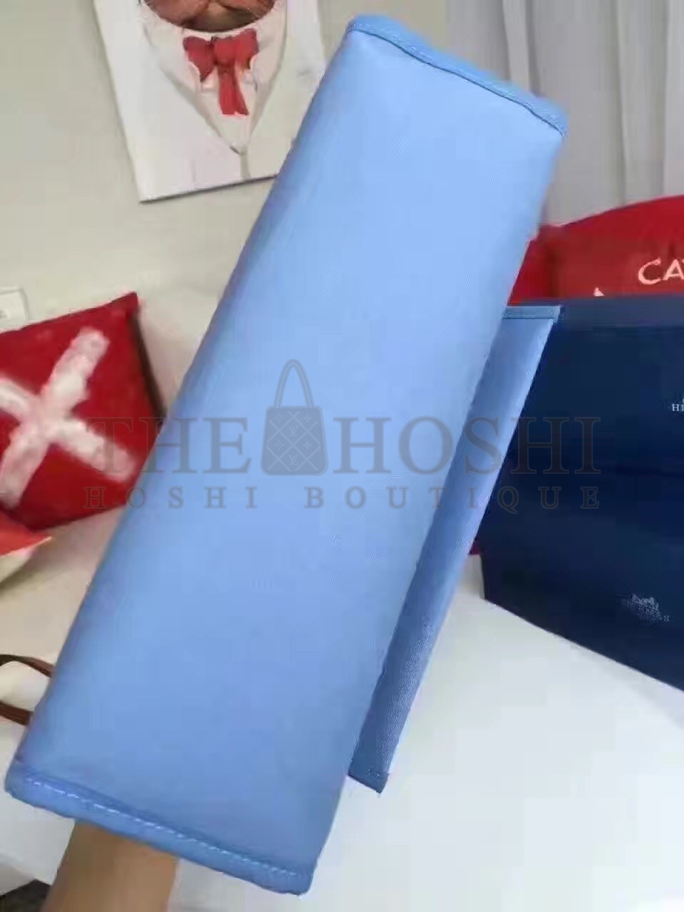 H**me5 Herbag Zip PM 31cm Bag In Celeste Canvas Master Quality