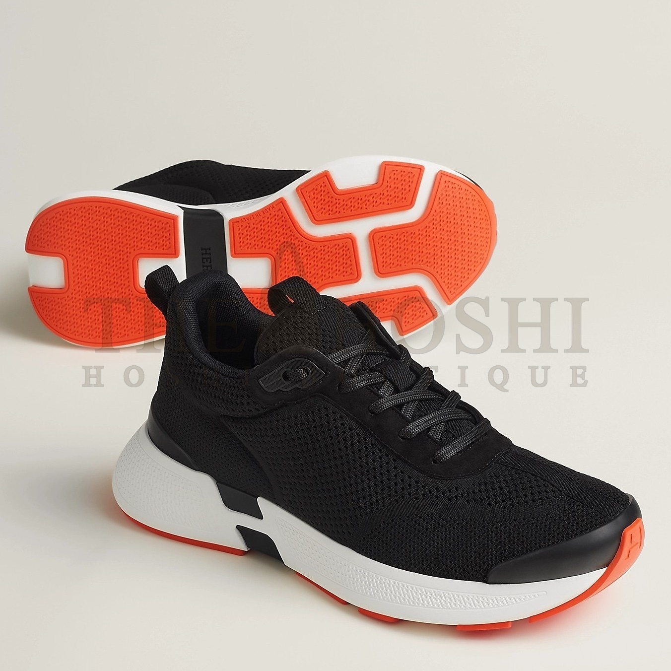 H**me5 Heros Sneakers in Black Technical Knit Master Quality