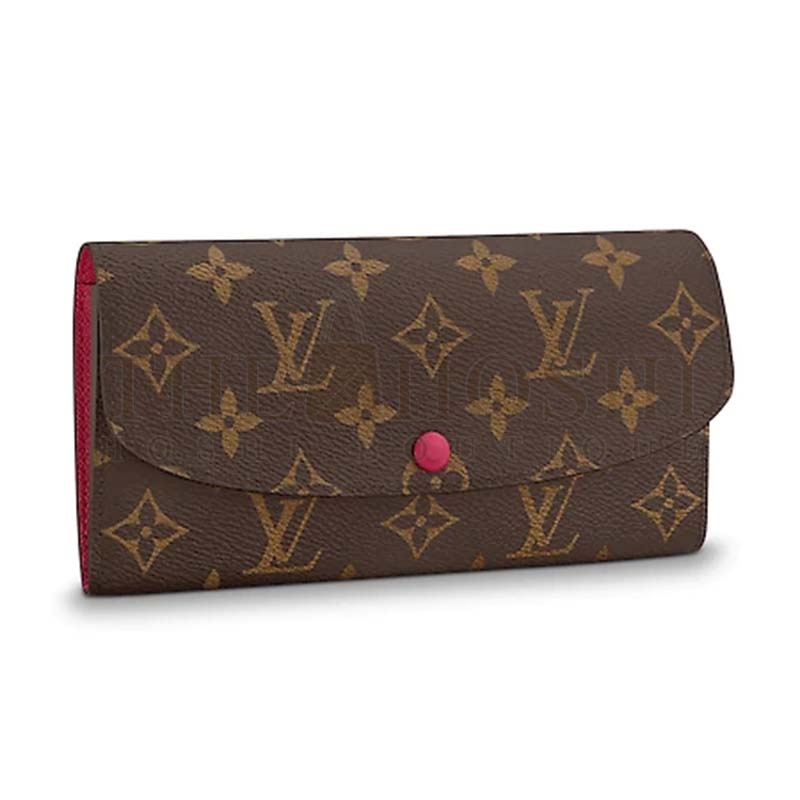 L0vis Vvtt0n LV Women Emilie Wallet in Coated Canvas Master Quality