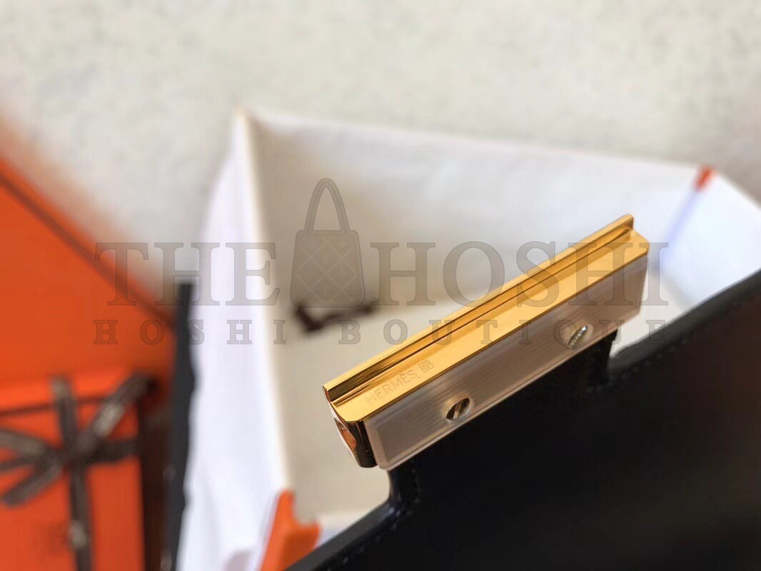 H**me5 Swift Constance 24cm Black Handmade Bag Master Quality