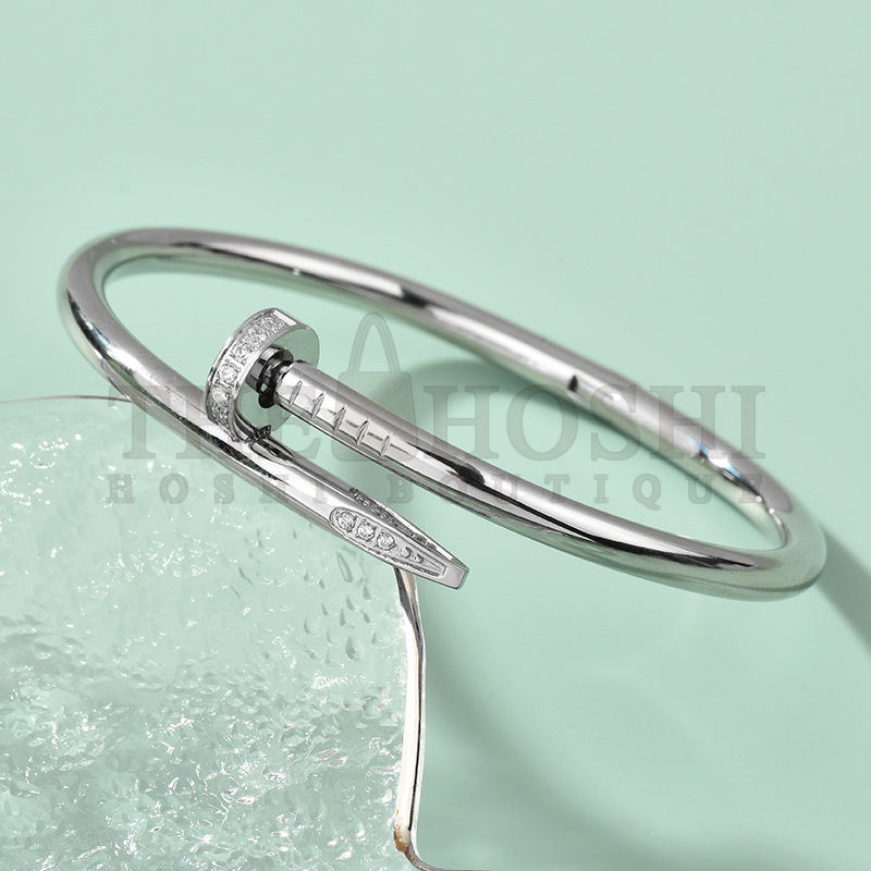 Ca*t1er JUSTE UN CLOU Bracelet, White Gold & Rose Gold & Yellow Gold Master Quality