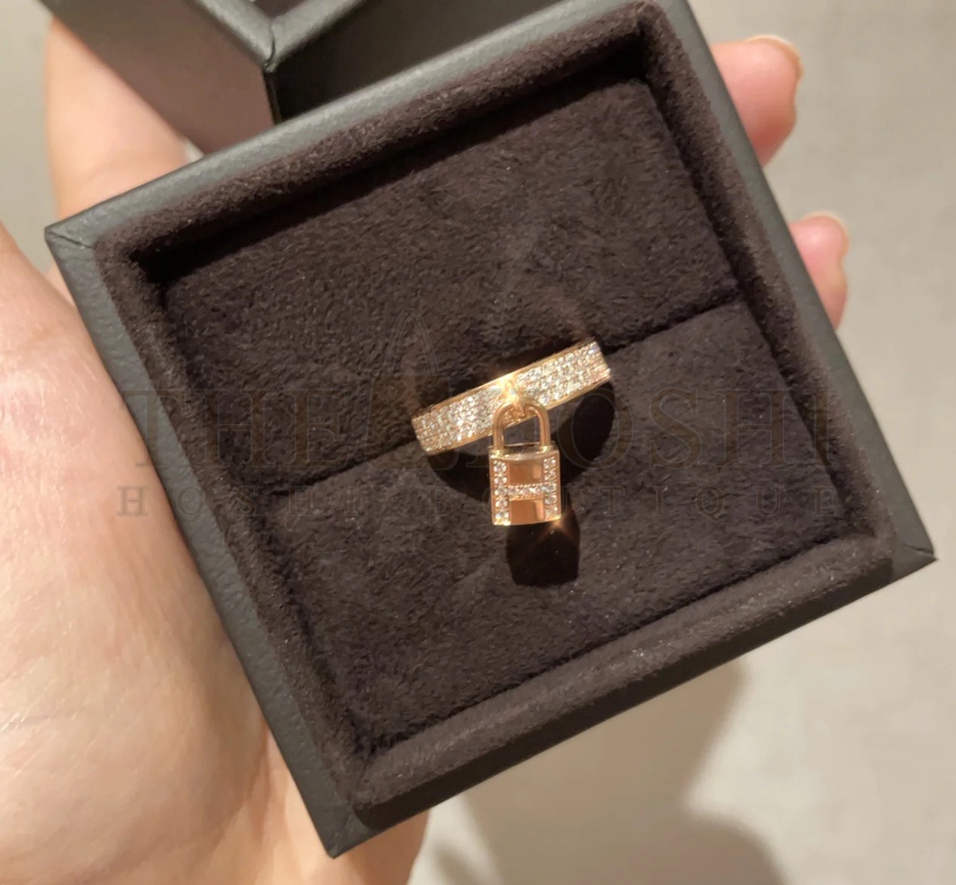 H**me5 Full D1am0nd Ring with Lock Master Quality