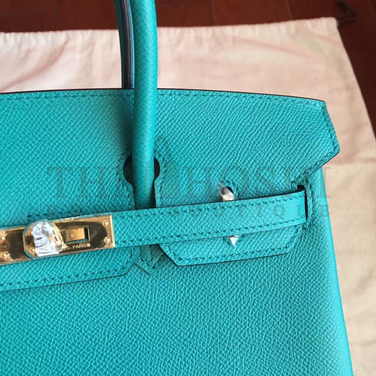 H**me5 Malachite Birkin 25cm Epsom Handmade Bag Master Quality