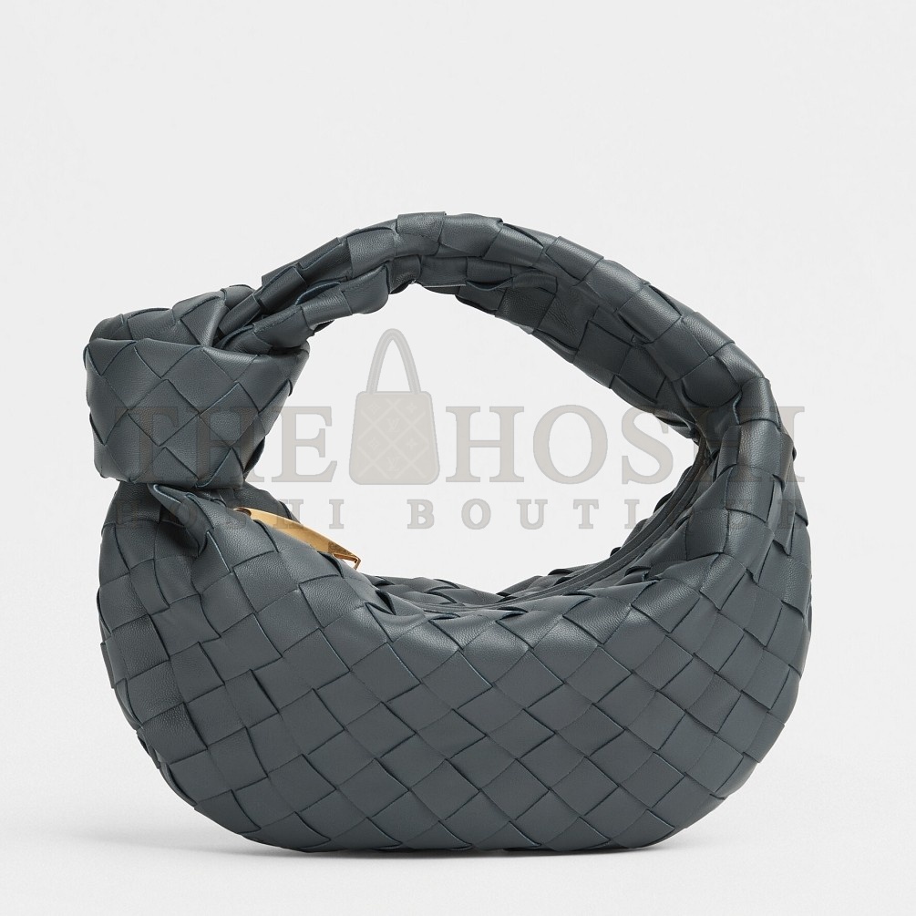 B0tt*ga Ven*ta Mini BV Jodie Bag In Thunder Woven Leather Master Quality