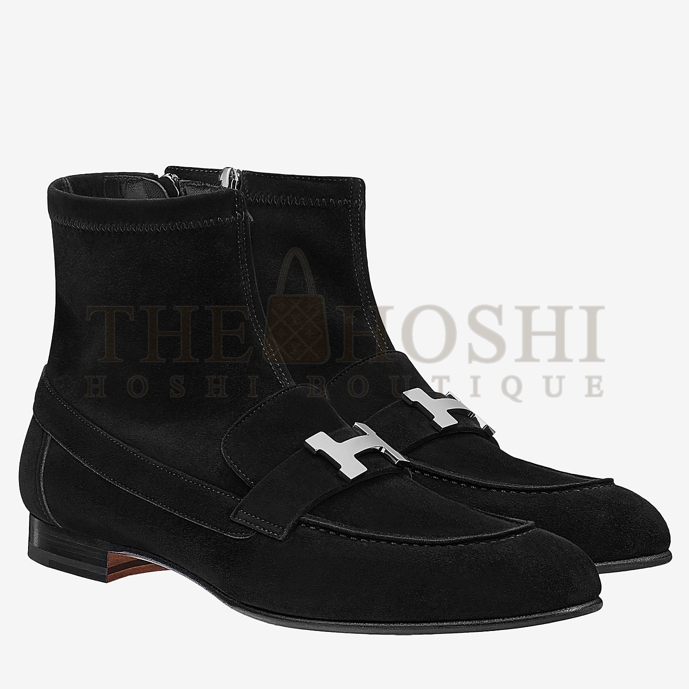 H**me5 Black Saint Honore Ankle Boots Master Quality