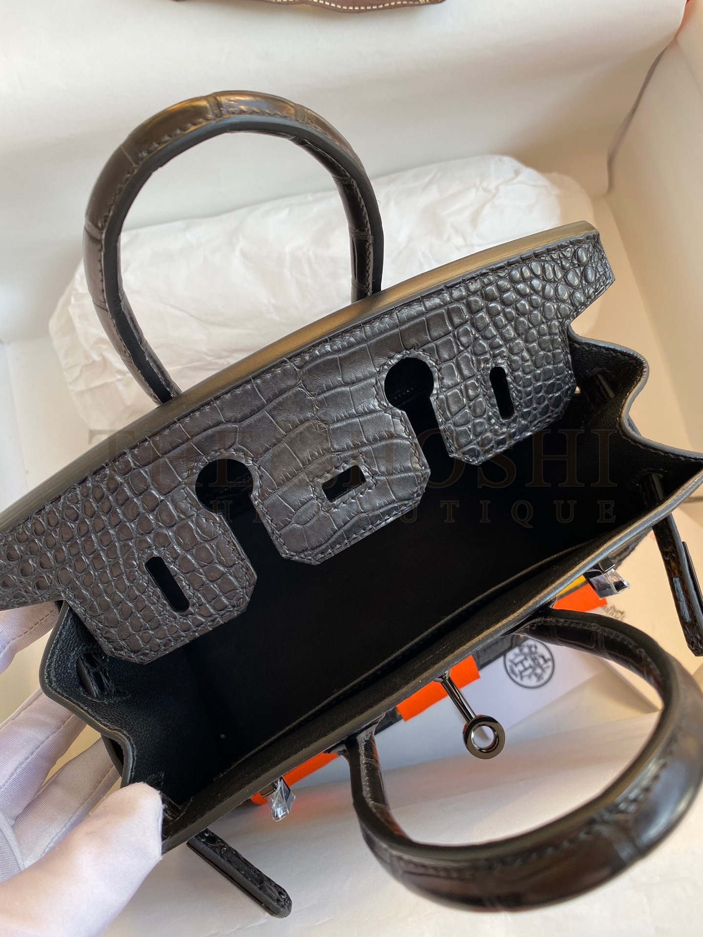 H**me5 So Black Midnight Faubourg Birkin 20 Sellier Limited Edition Bag Master Quality