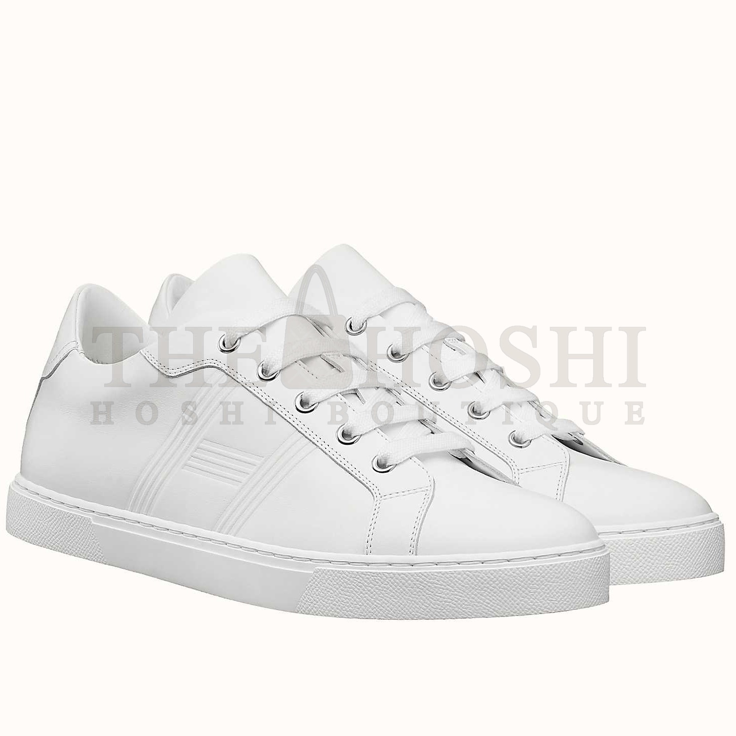 H**me5 Avantage Sneakers In White Calfskin Master Quality