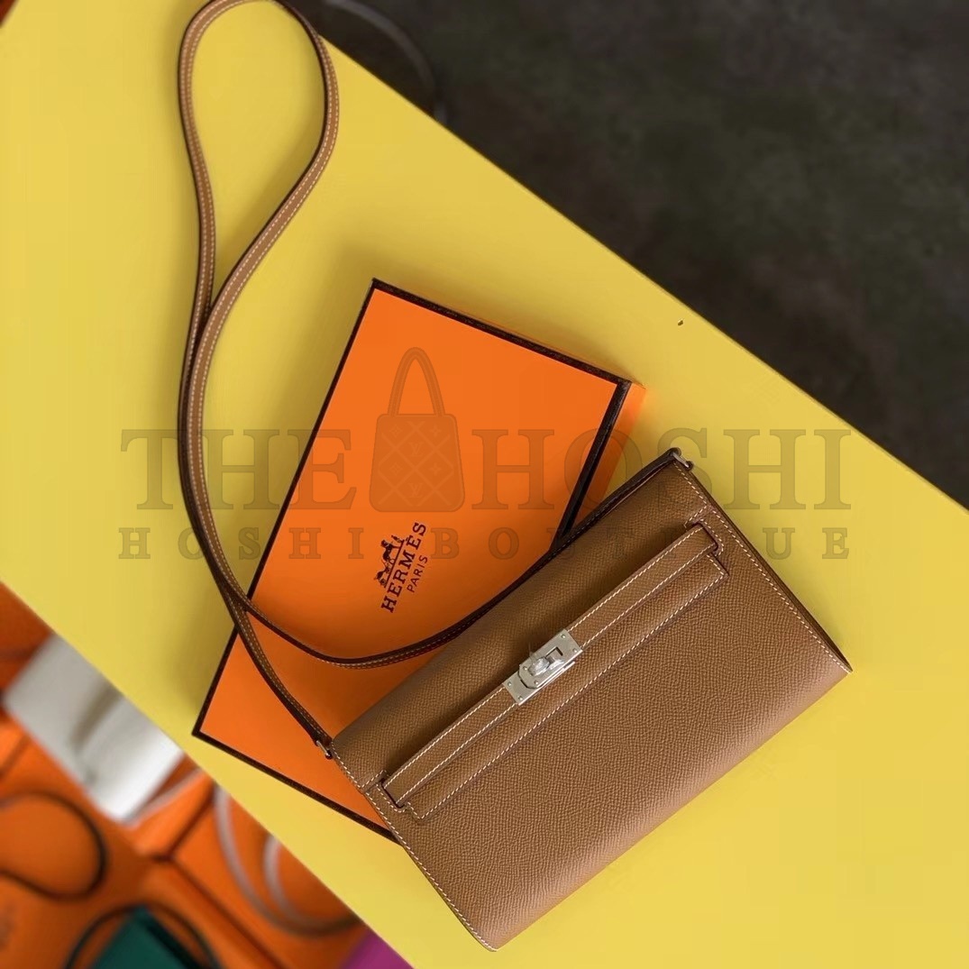 H**me5 Kelly Classique To Go Wallet In Gold Epsom Calfskin Master Quality