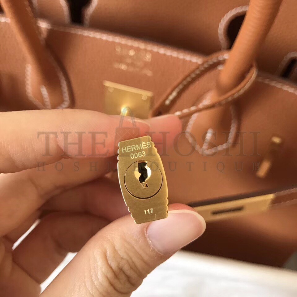 H**me5 Gold Birkin 30cm Clemence Handmade Bag Master Quality