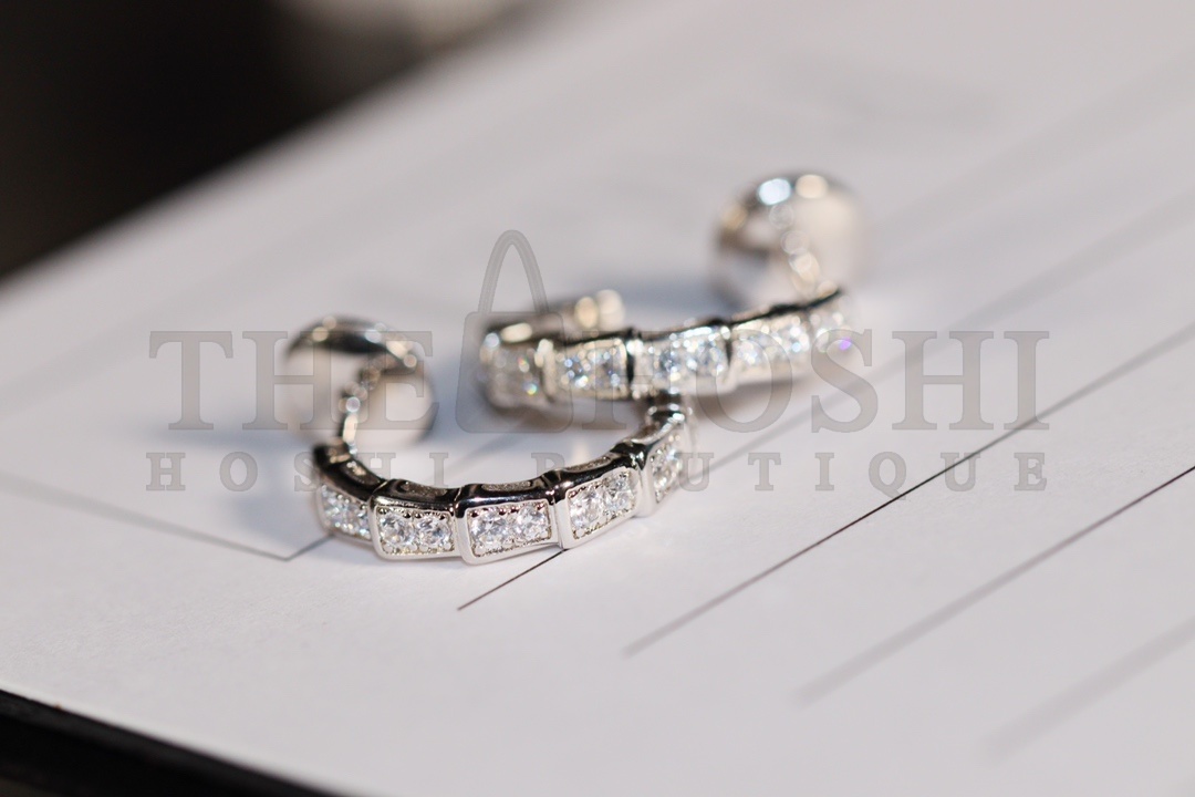 Bv1g*ai SERPENTI VIPER EARRINGS Master Quality