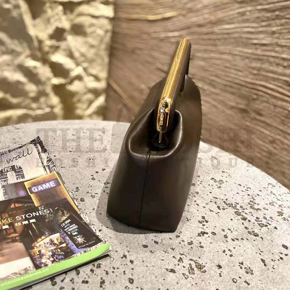 F**di Women First Medium Nappa Leather Bag-Maroon Master Quality