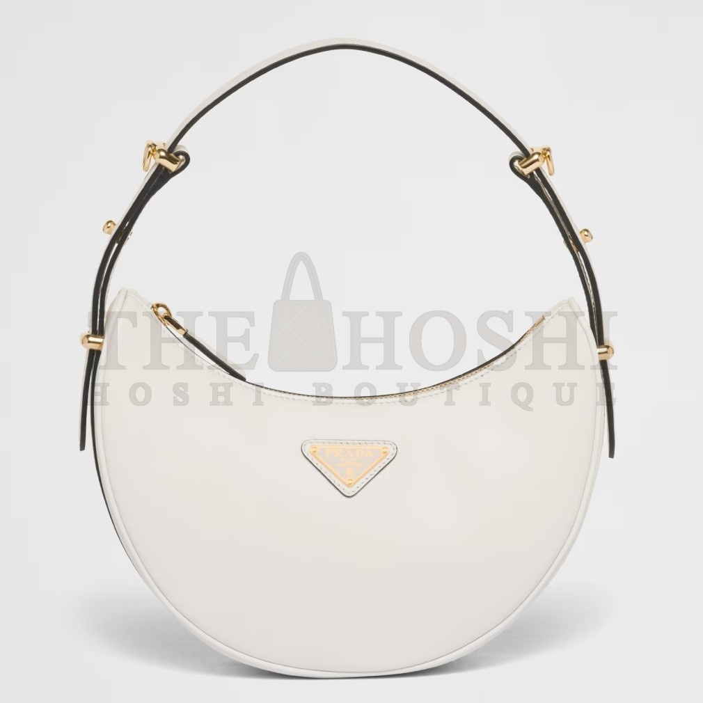 Pra*a Shoulder Bag in Woven Straw and White Leather Master Quality