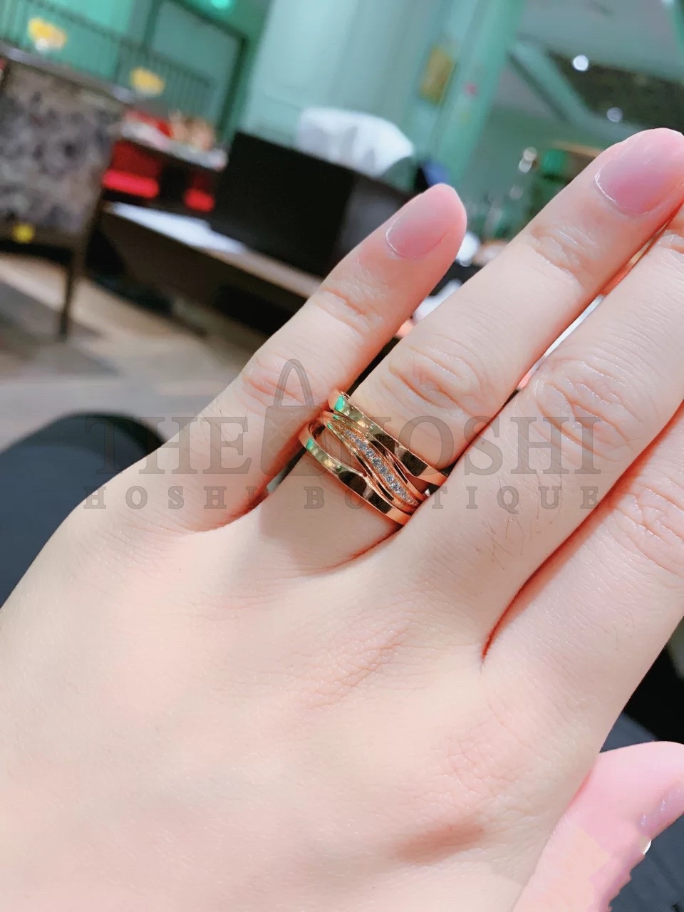 Bv1g*ai B.ZERO1 RING,Two Color Master Quality