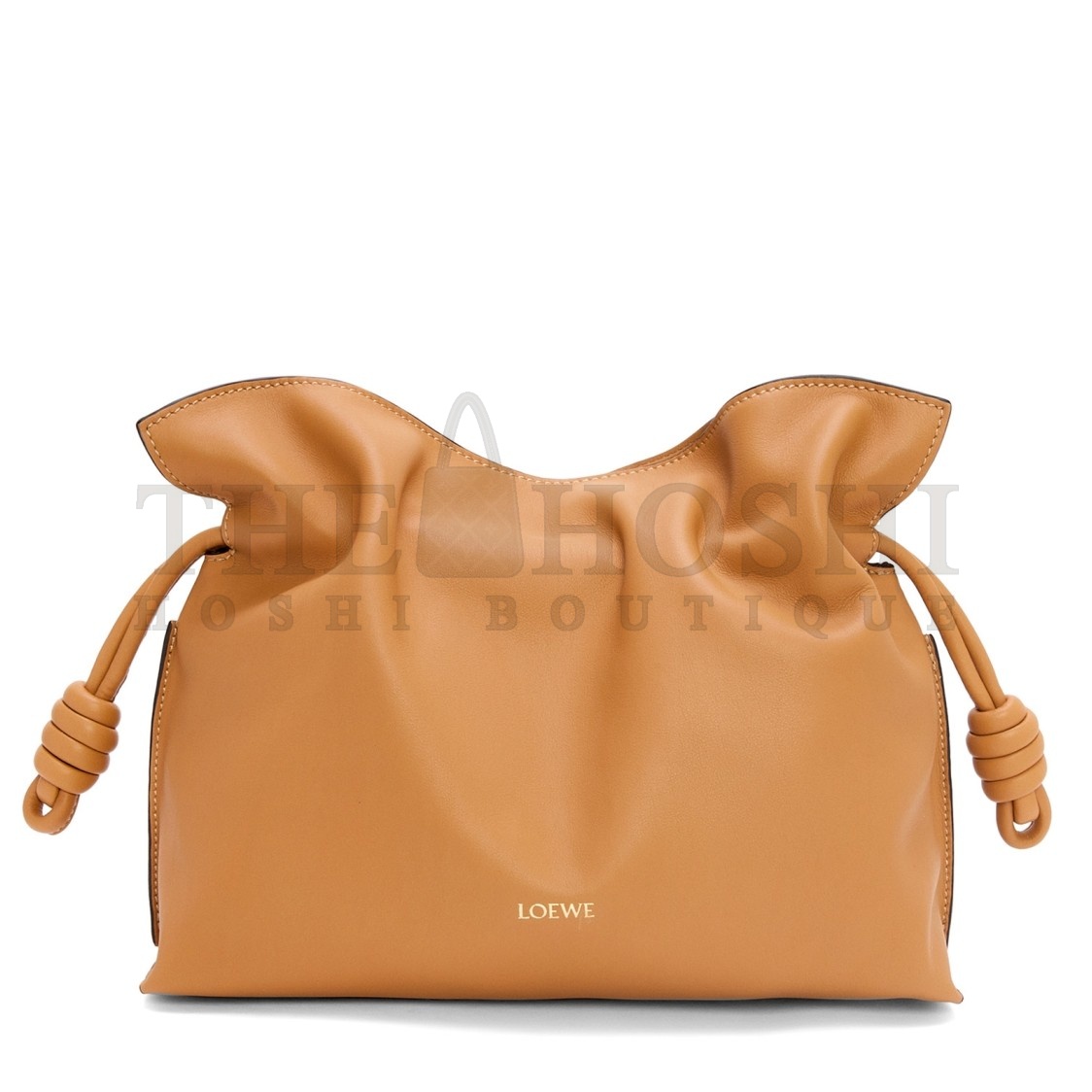 L0ew* Flamenco Clutch Bag in Warm Desert Nappa Calfskin Master Quality