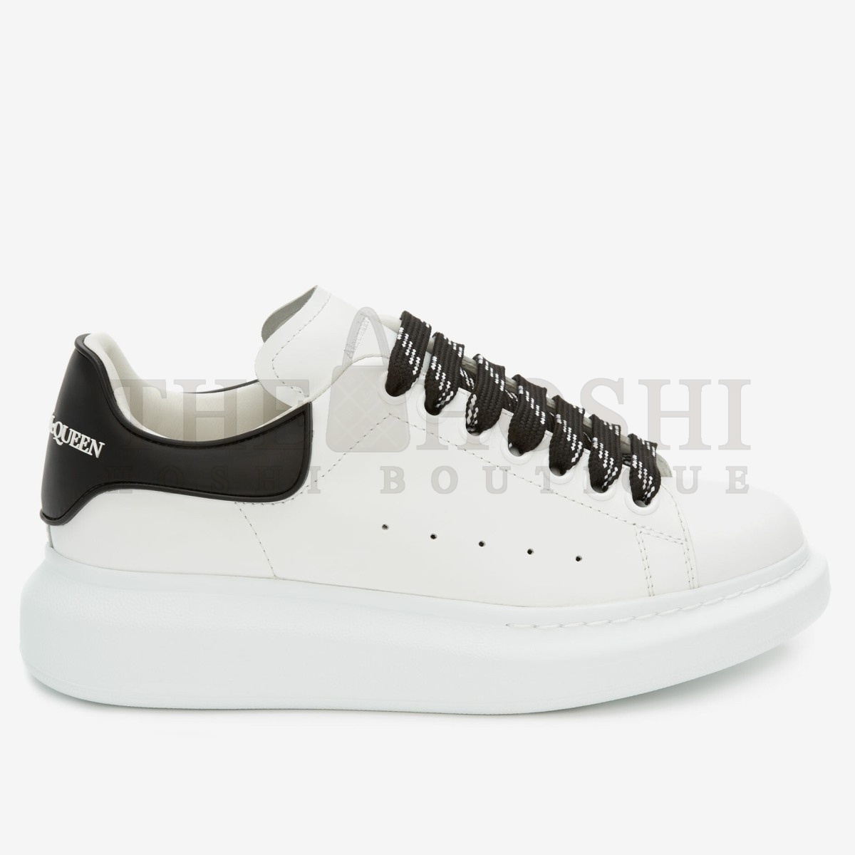 A1exa*der Mcqv*en Women's Oversized Sneakers With Noir Heel Master Quality