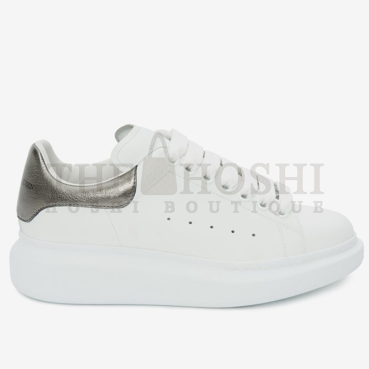 A1exa*der Mcqv*en Women's Oversized Sneakers With Anthracite Heel Master Quality