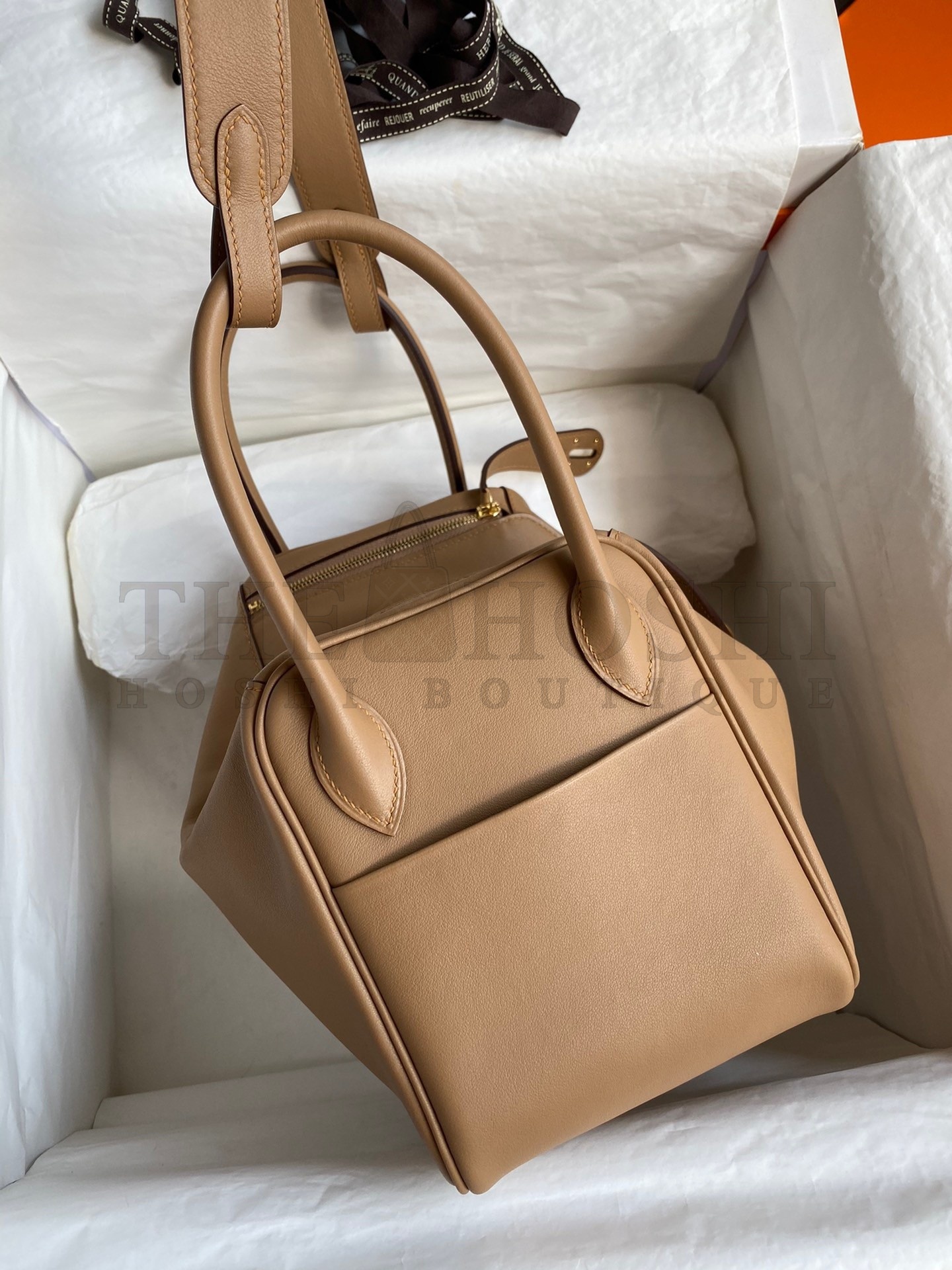 H**me5 Lindy 26 Handmade Bag In Chai Swift Calfskin Master Quality