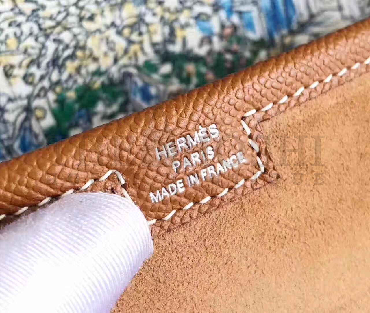 H**me5 Ocre Suede Jige Elan 29 Clutch Bag Master Quality