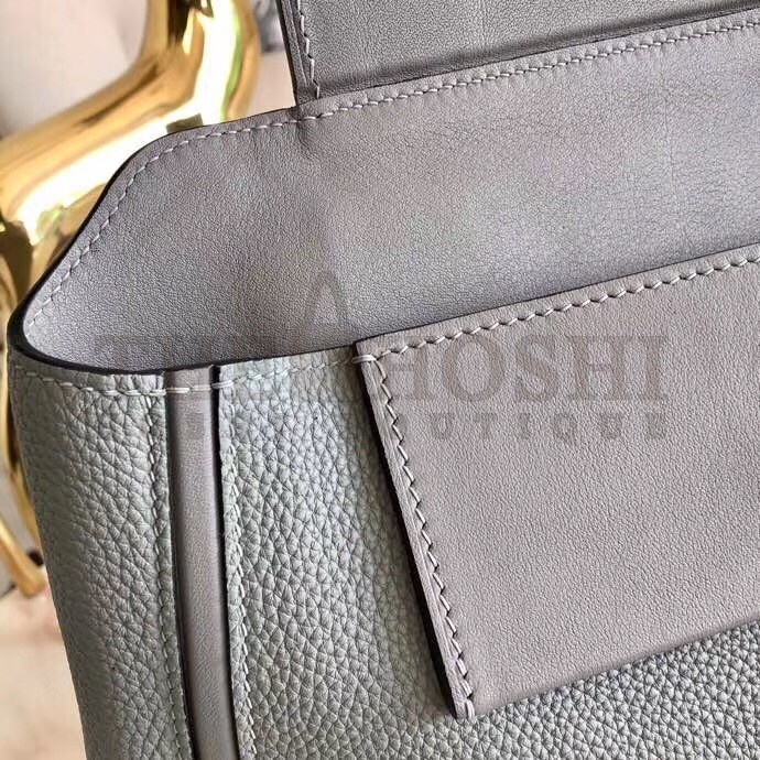 H**me5 24/24 29 Bag In Blue Glacier Clemence Calfskin Master Quality