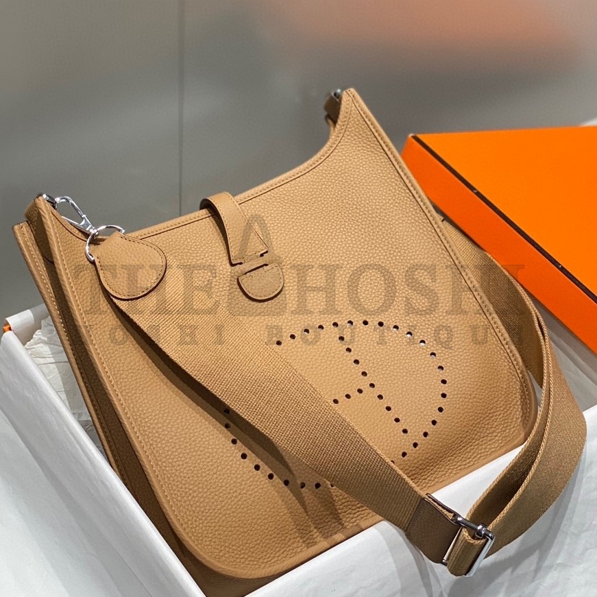 H**me5 Evelyne III 29 Bag in Chai Clemence Leather Master Quality